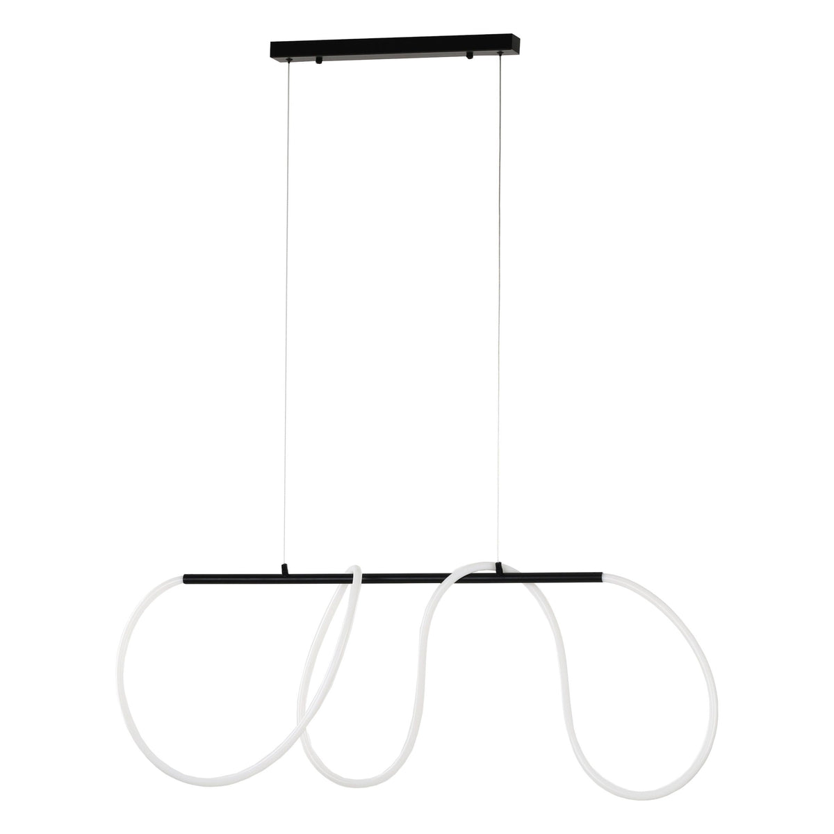 Pendul TK Lighting Flexi 45 W, negru, 18007