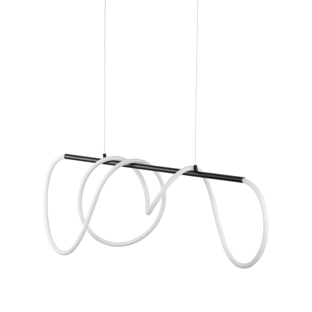 Pendul TK Lighting Flexi 45 W, negru, 18007