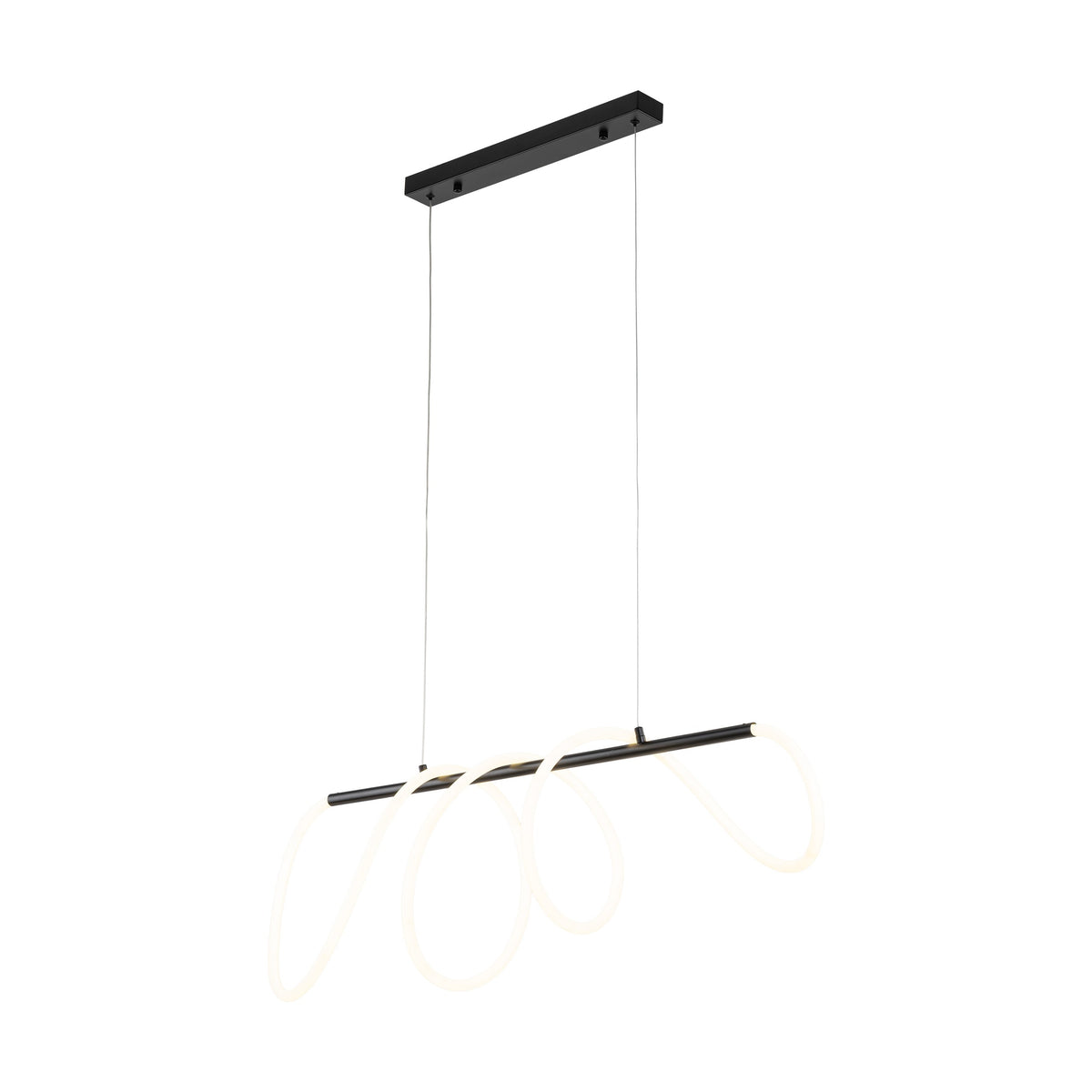 Pendul TK Lighting Flexi 45 W, negru, 18007