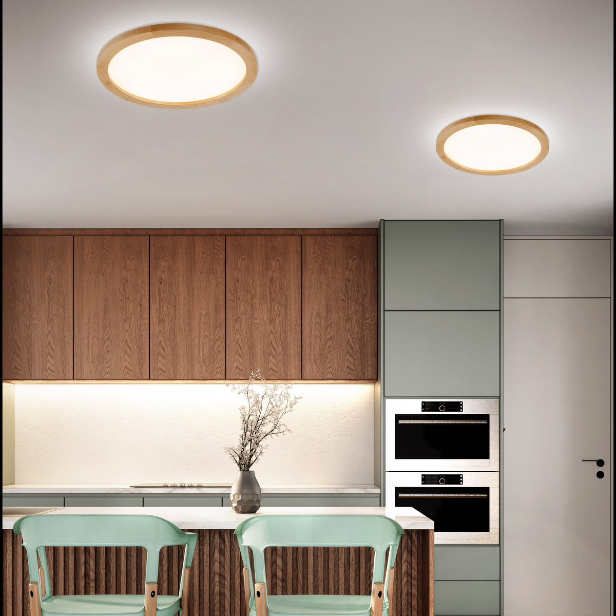 Aplică TK Lighting Aqua 500, lemn, fag, 18008
