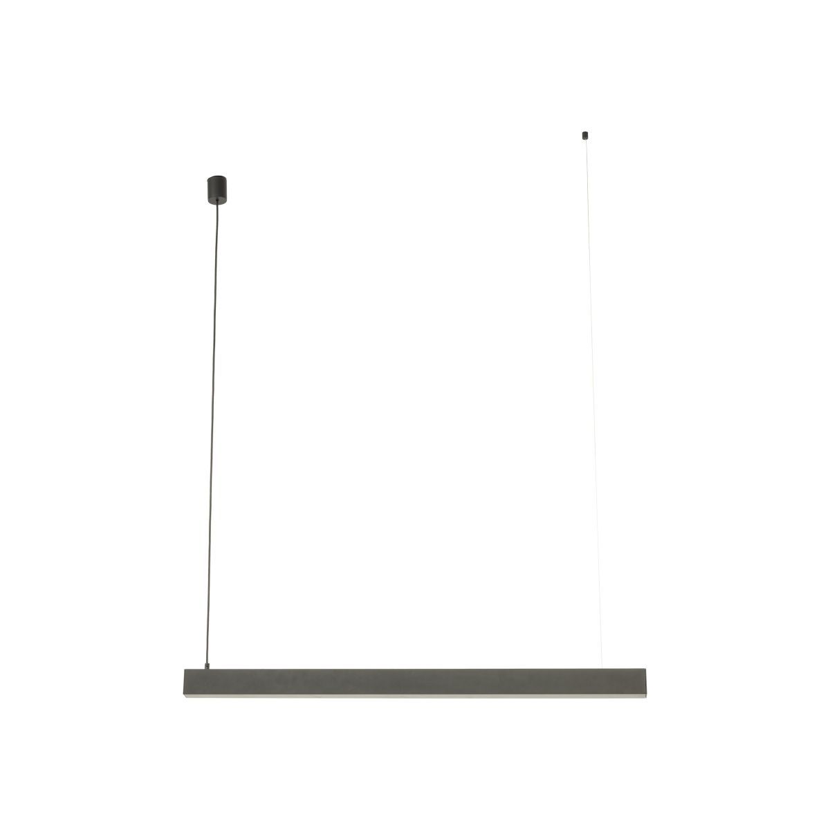 Lustră TK Lighting Luxe, negru, 18080