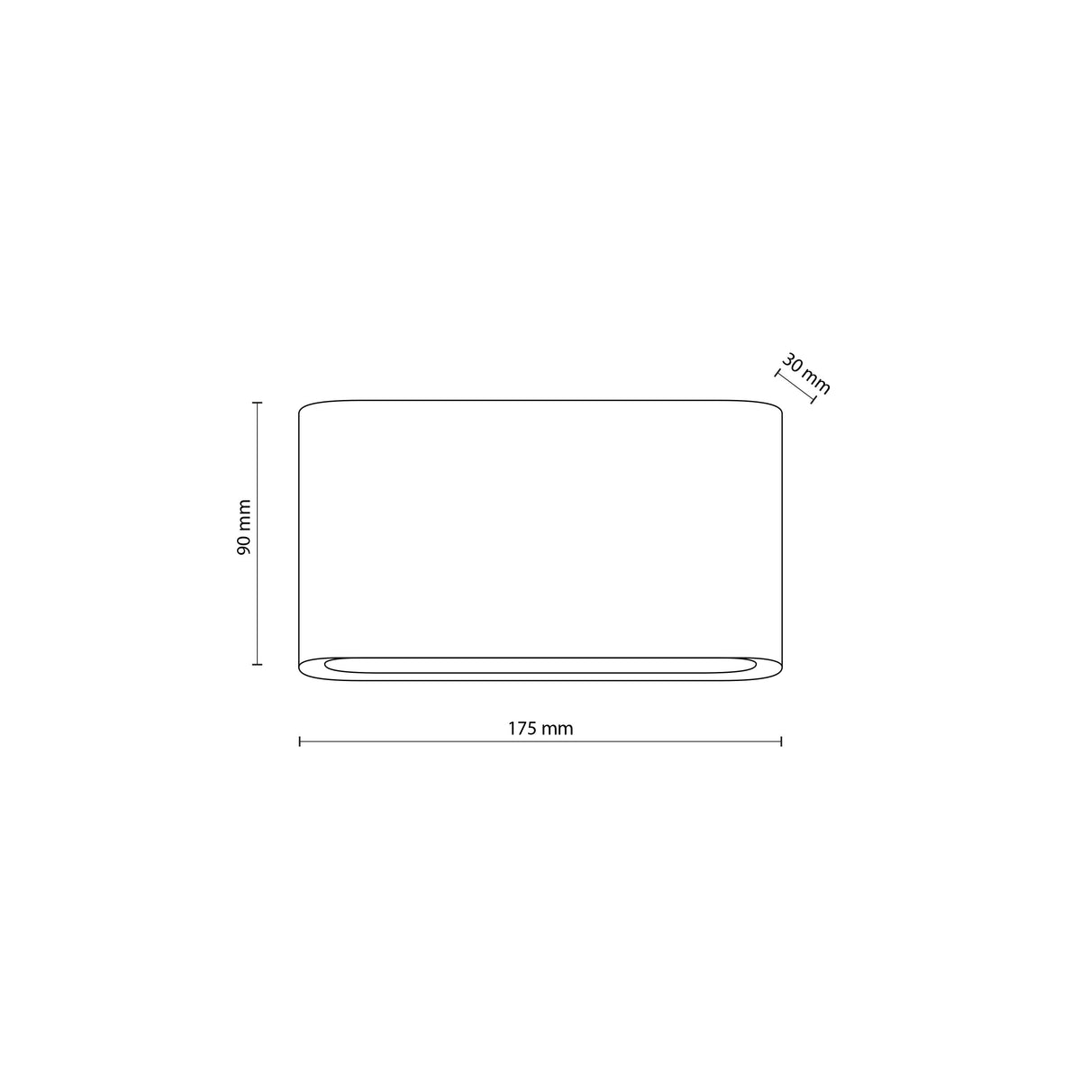 Aplică de exterior TK Lighting Arwena M, gri, 2 x LED, 18083
