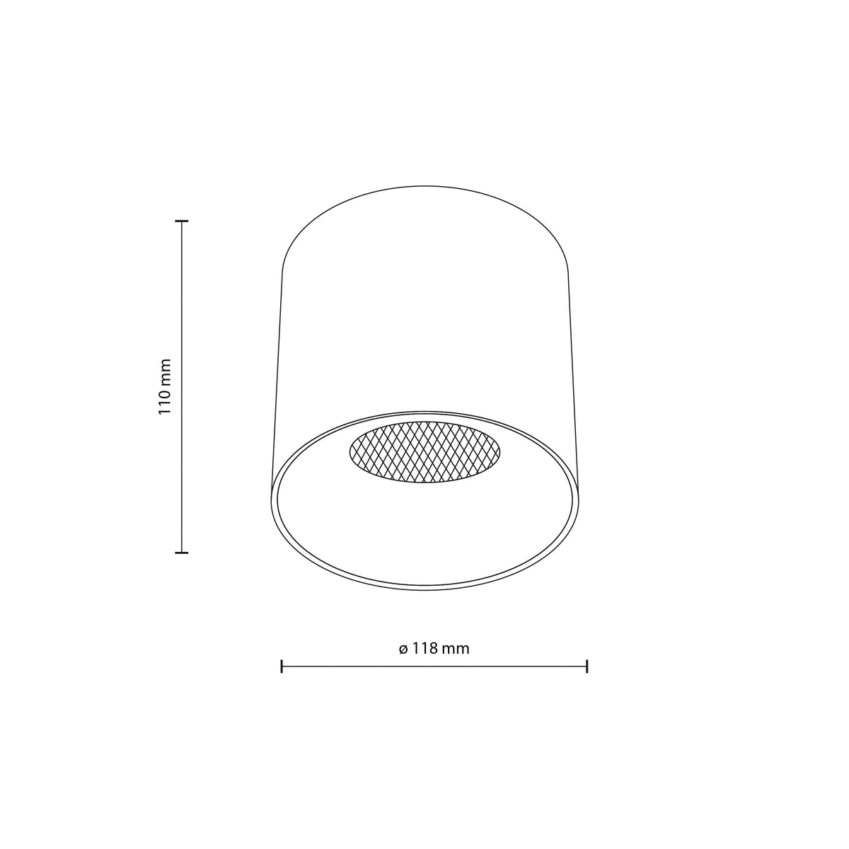 Plafonieră TK Lighting Blaze, alb, 18144