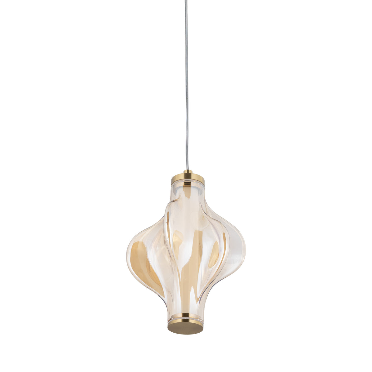 Pendul TK Lighting Elva, alamă, 18212