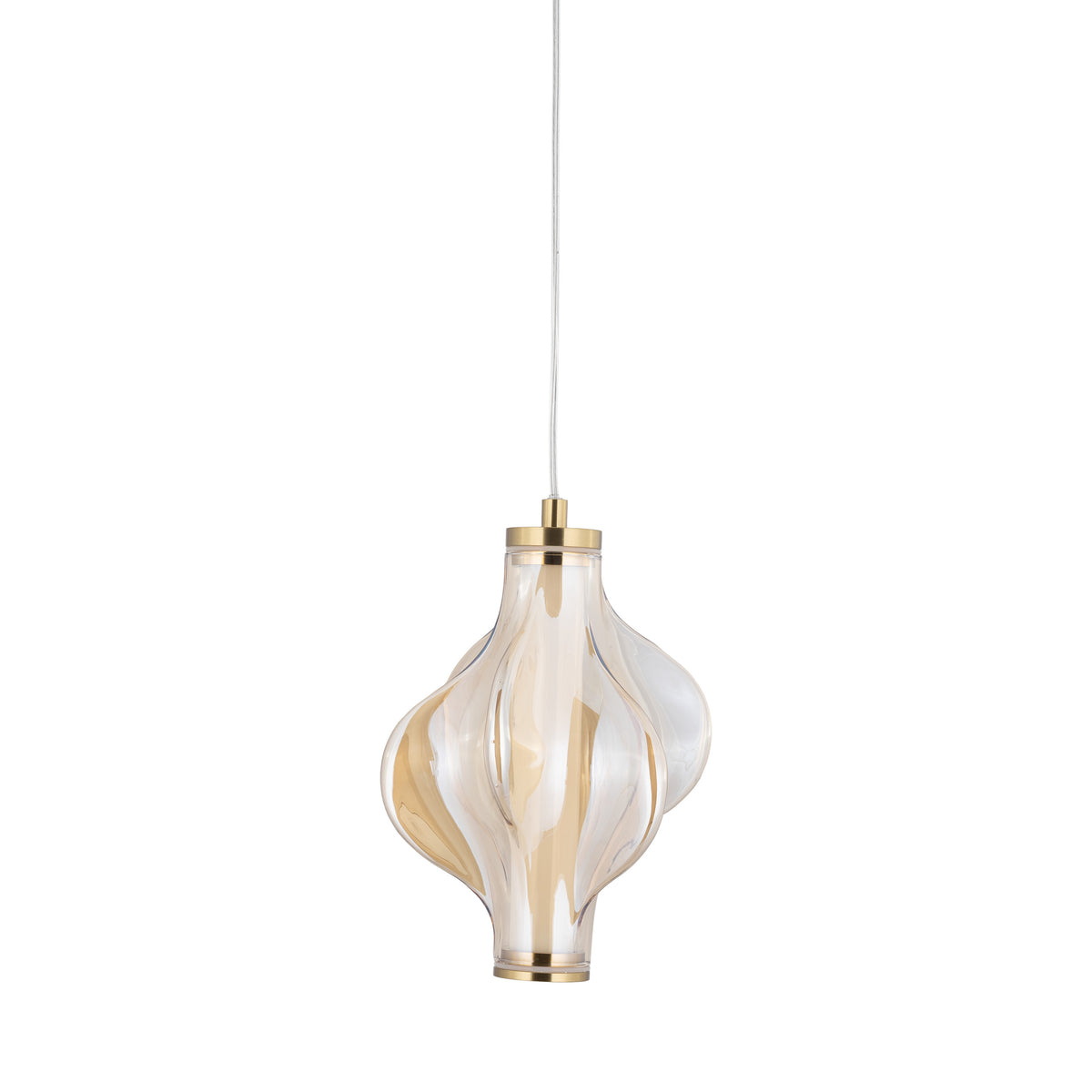 Pendul TK Lighting Elva, alamă, 18212