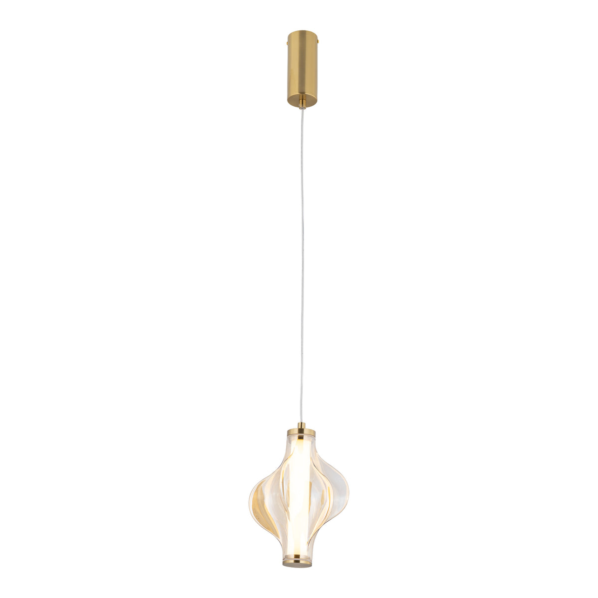 Pendul TK Lighting Elva, alamă, 18212