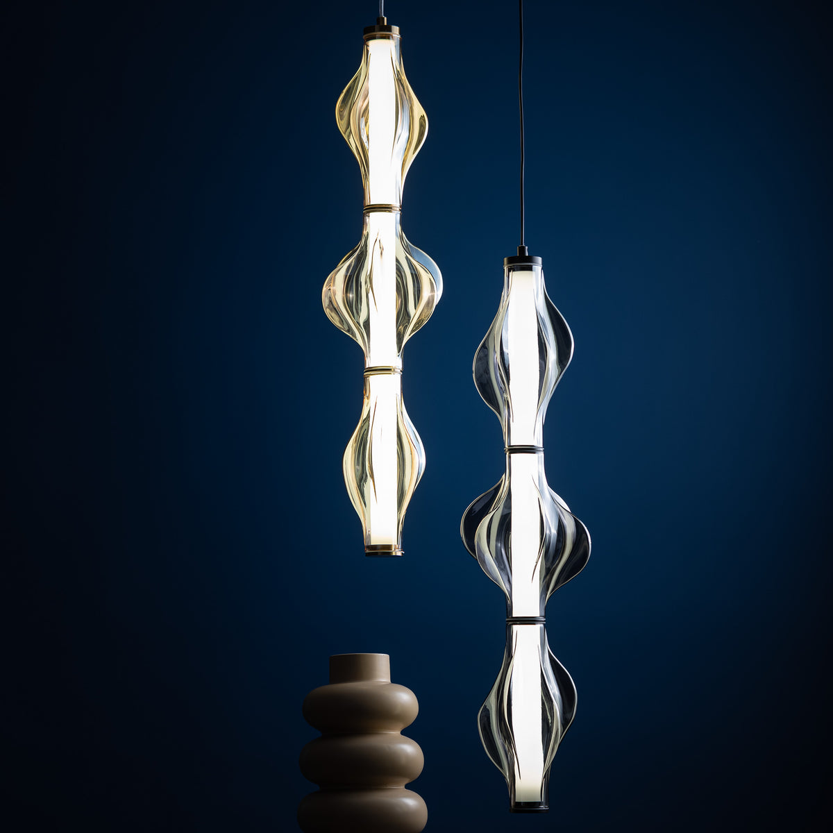 Pendul TK Lighting Elva, alamă, 18214