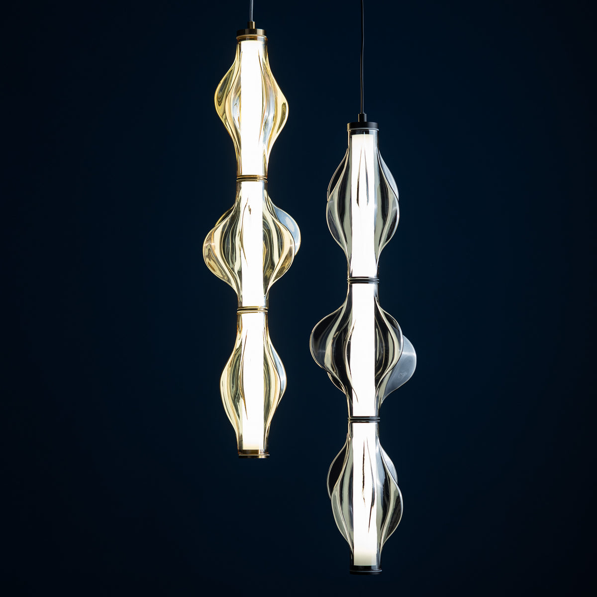 Pendul TK Lighting Elva, alamă, 18214