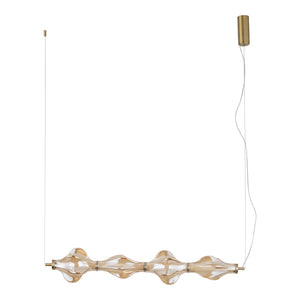 Pendul TK Lighting Elva, alamă, 18216