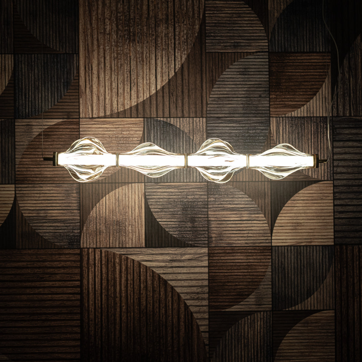 Pendul TK Lighting Elva, alamă, 18216