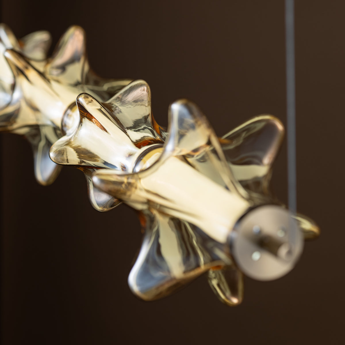 Pendul TK Lighting Elva, alamă, 18216