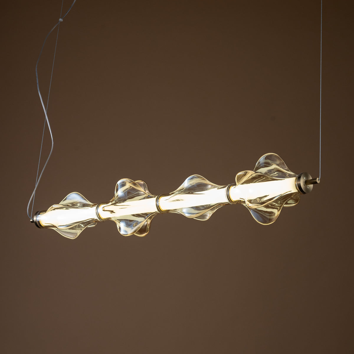 Pendul TK Lighting Elva, alamă, 18216
