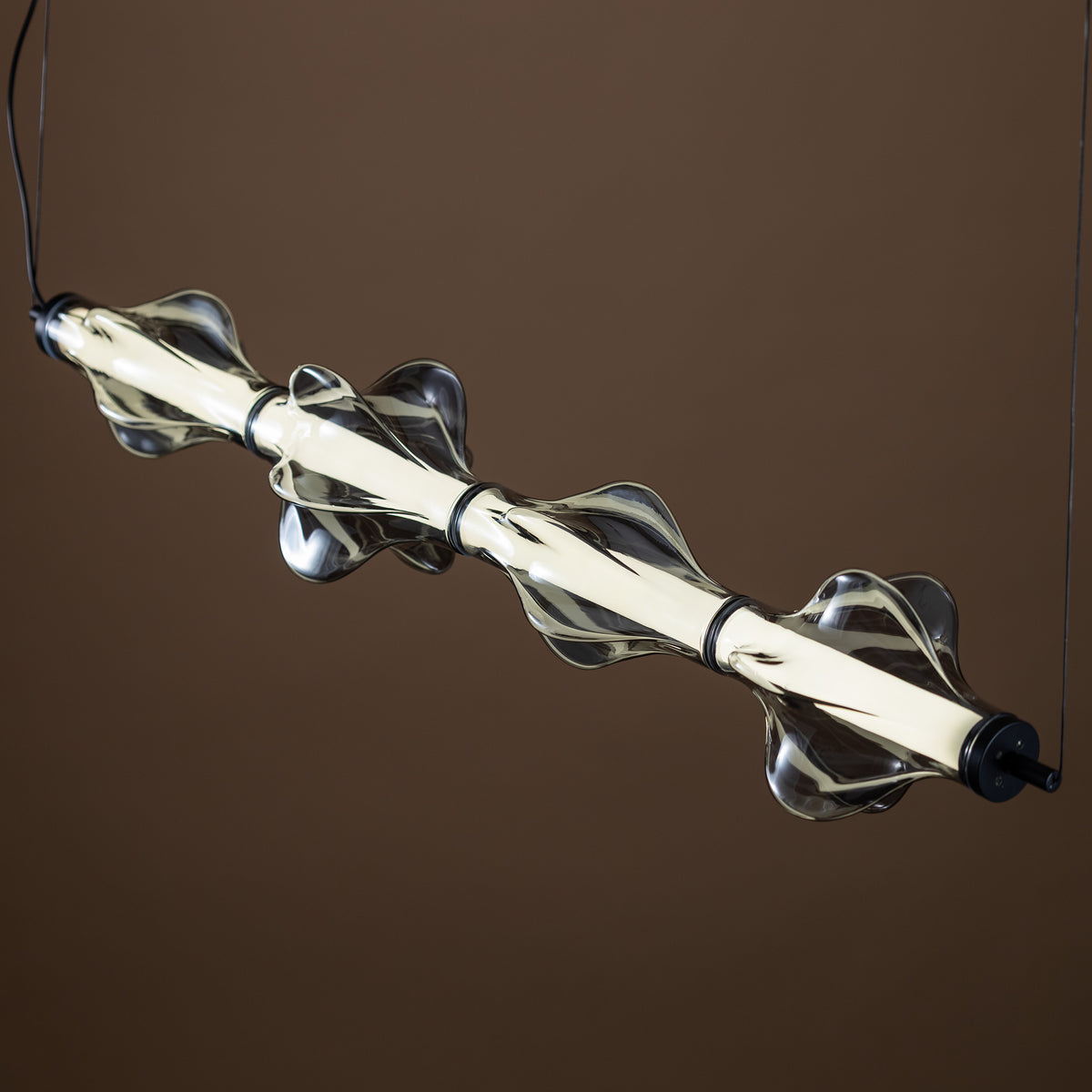 Pendul TK Lighting Elva, negru, 18217