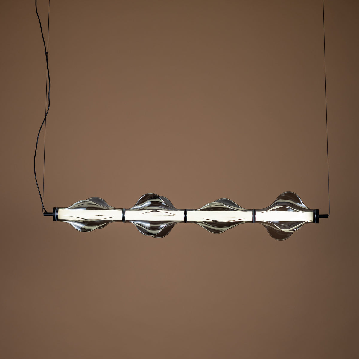 Pendul TK Lighting Elva, negru, 18217