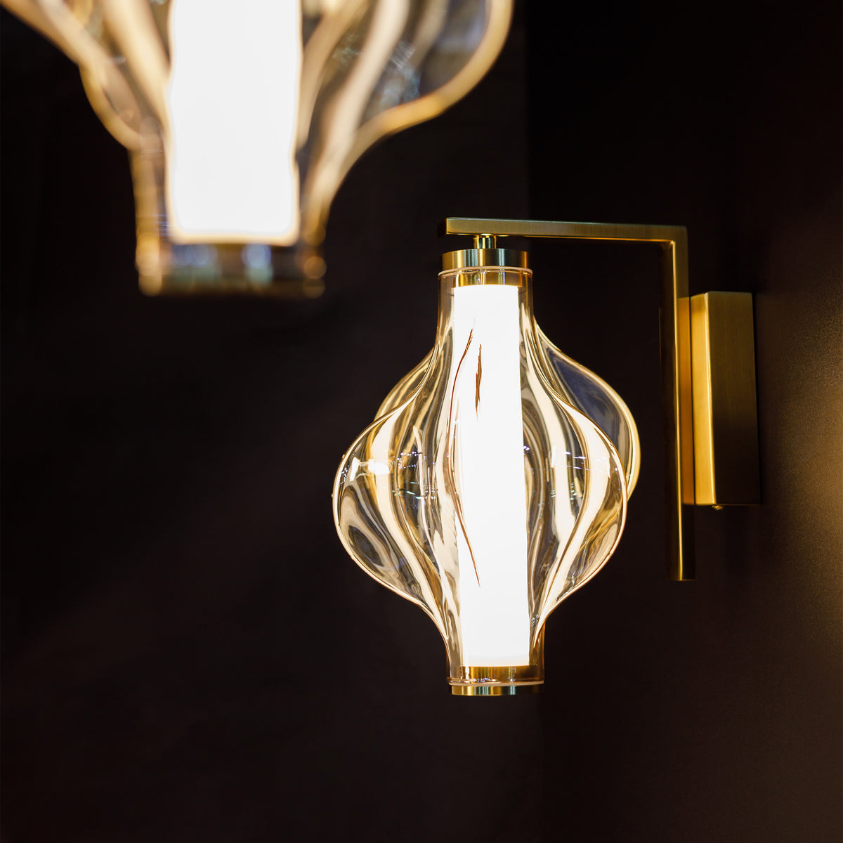 Aplică TK Lighting Elva, alamă, 18218