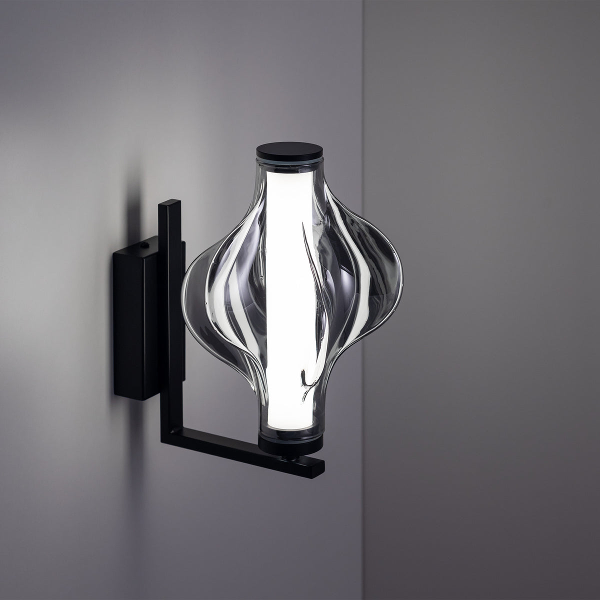 Aplică TK Lighting Elva, negru, 18219
