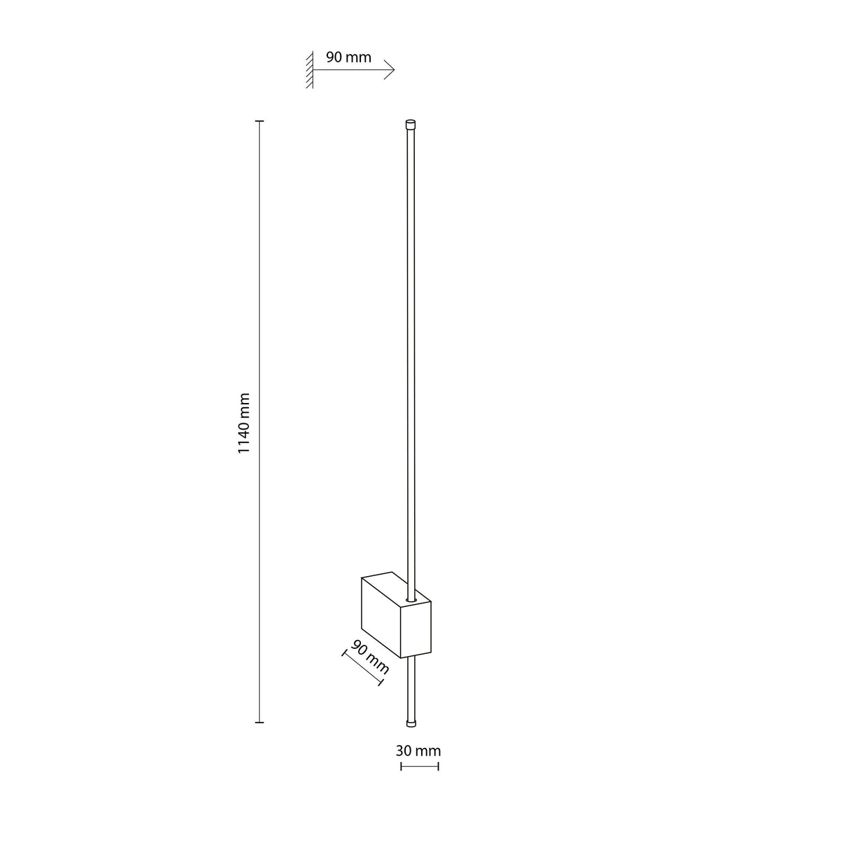 Aplică TK Lighting Lixa, alb, 18299