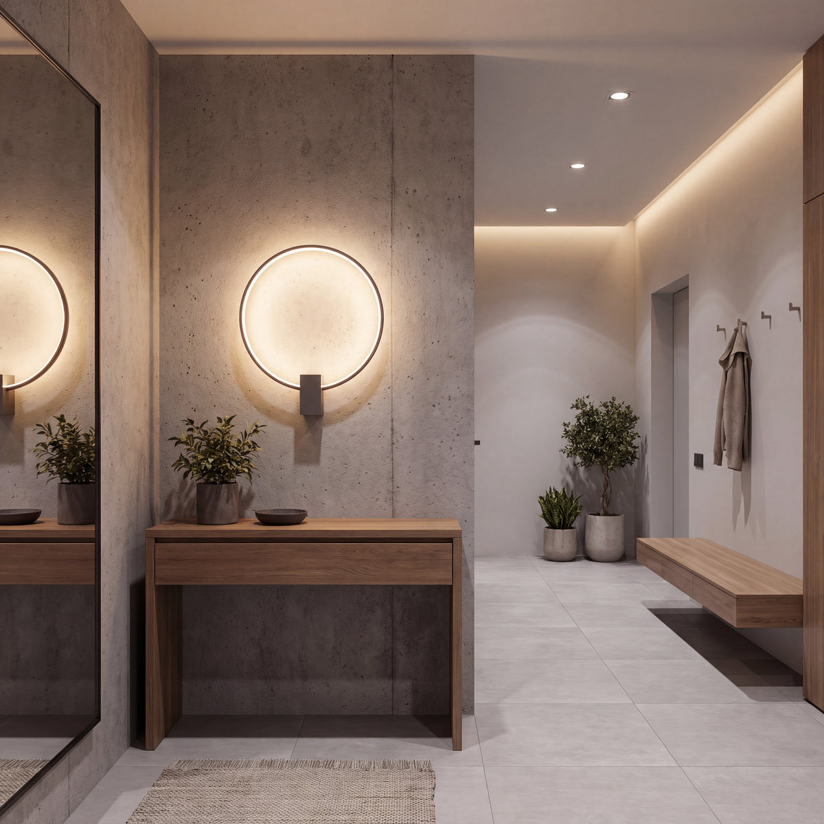 Aplică TK Lighting Vexa, maro, 18303