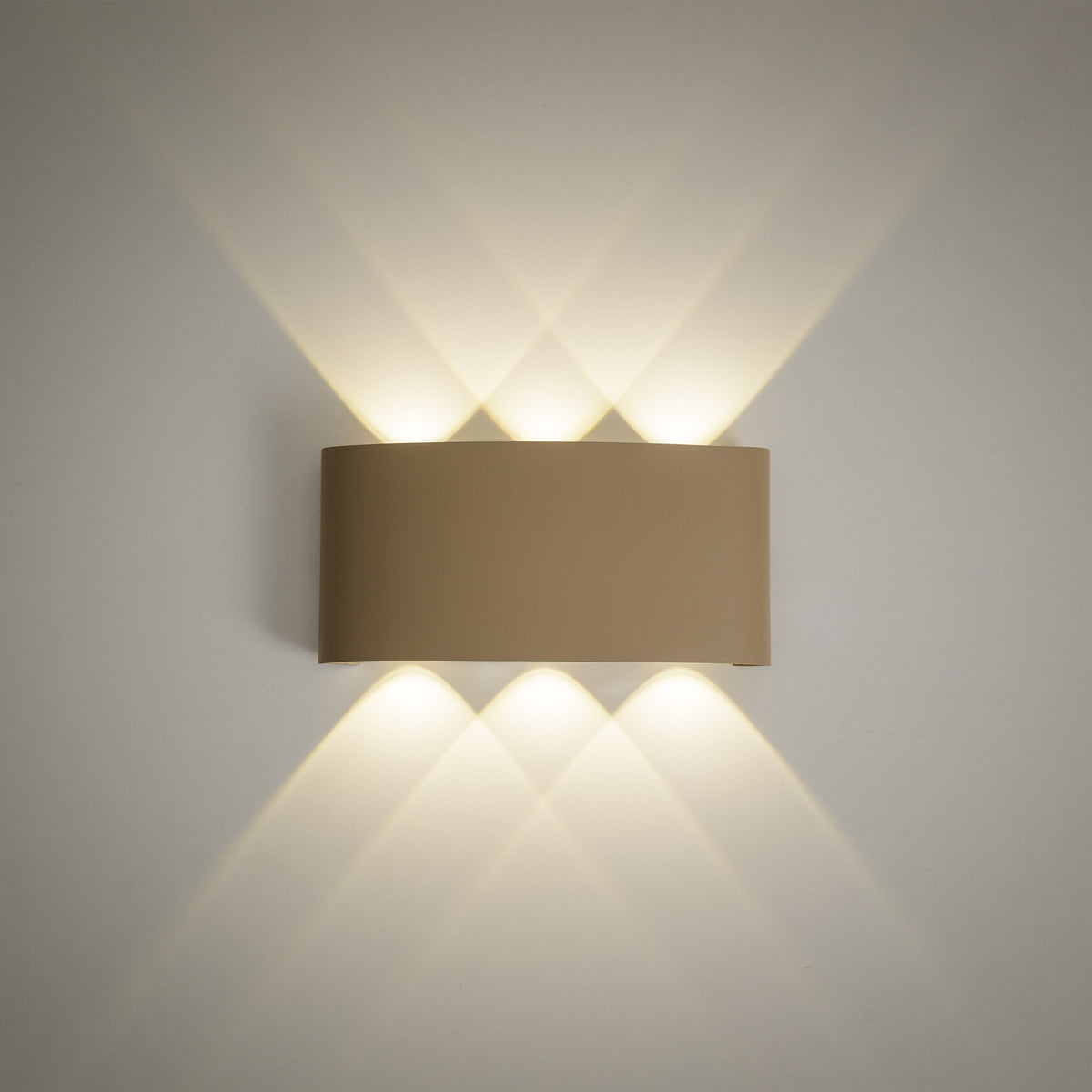 Aplică de exterior TK Lighting Arrow, bej, 6 x LED, 18326