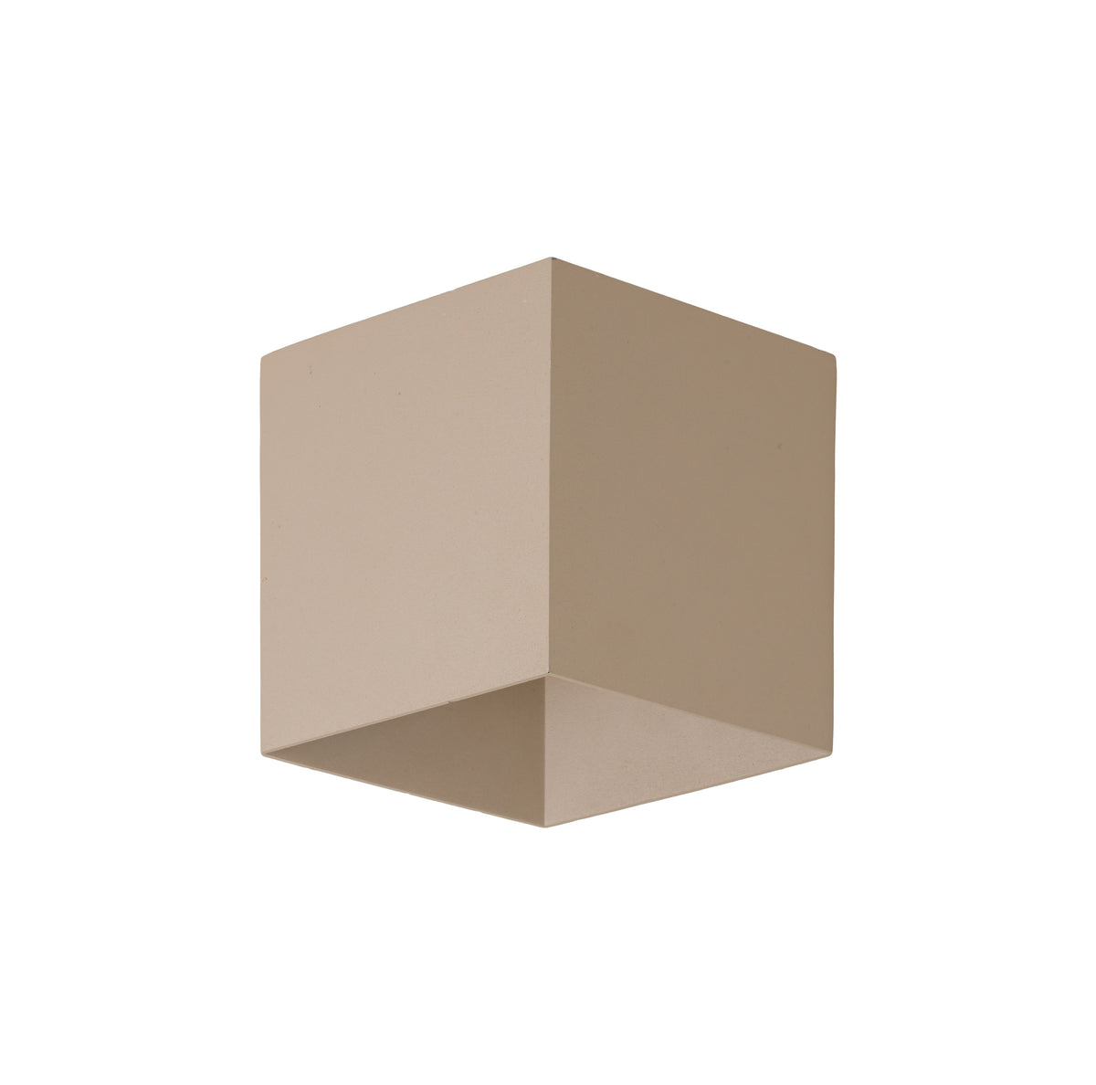 Aplică de exterior TK Lighting Cube, bej, 2 x LED, 18328