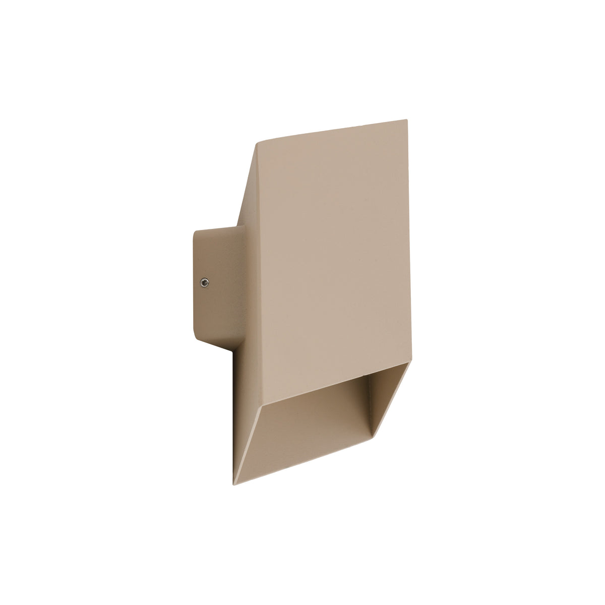 Aplică de exterior TK Lighting Cube, bej, 2 x LED, 18328