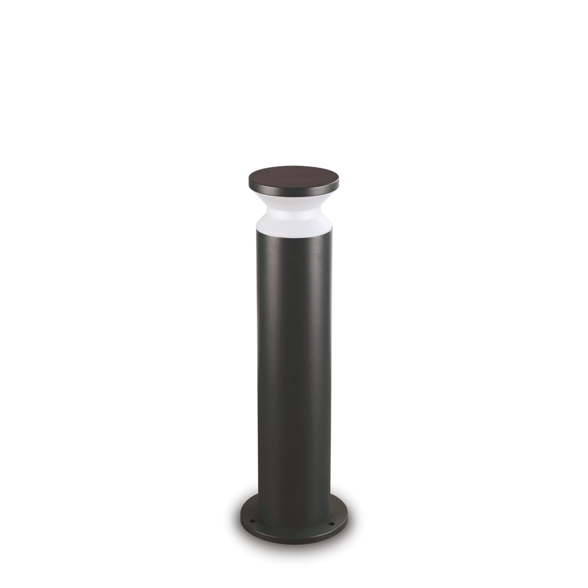 Stâlp de iluminat exterior Ideal Lux Torre PT1, negru, H60 cm, 186955