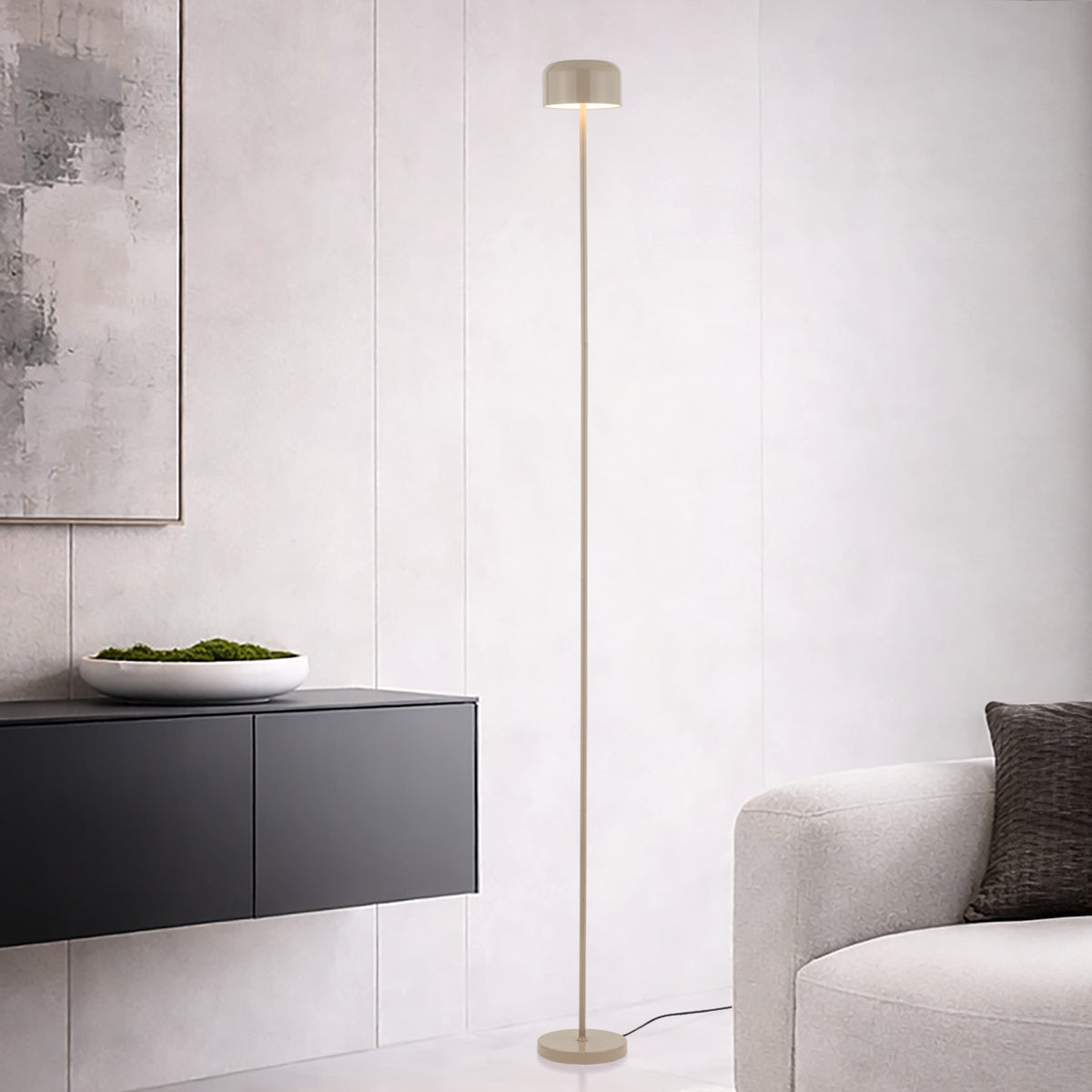 Lampadar TK Lighting Noa, bej, 19006
