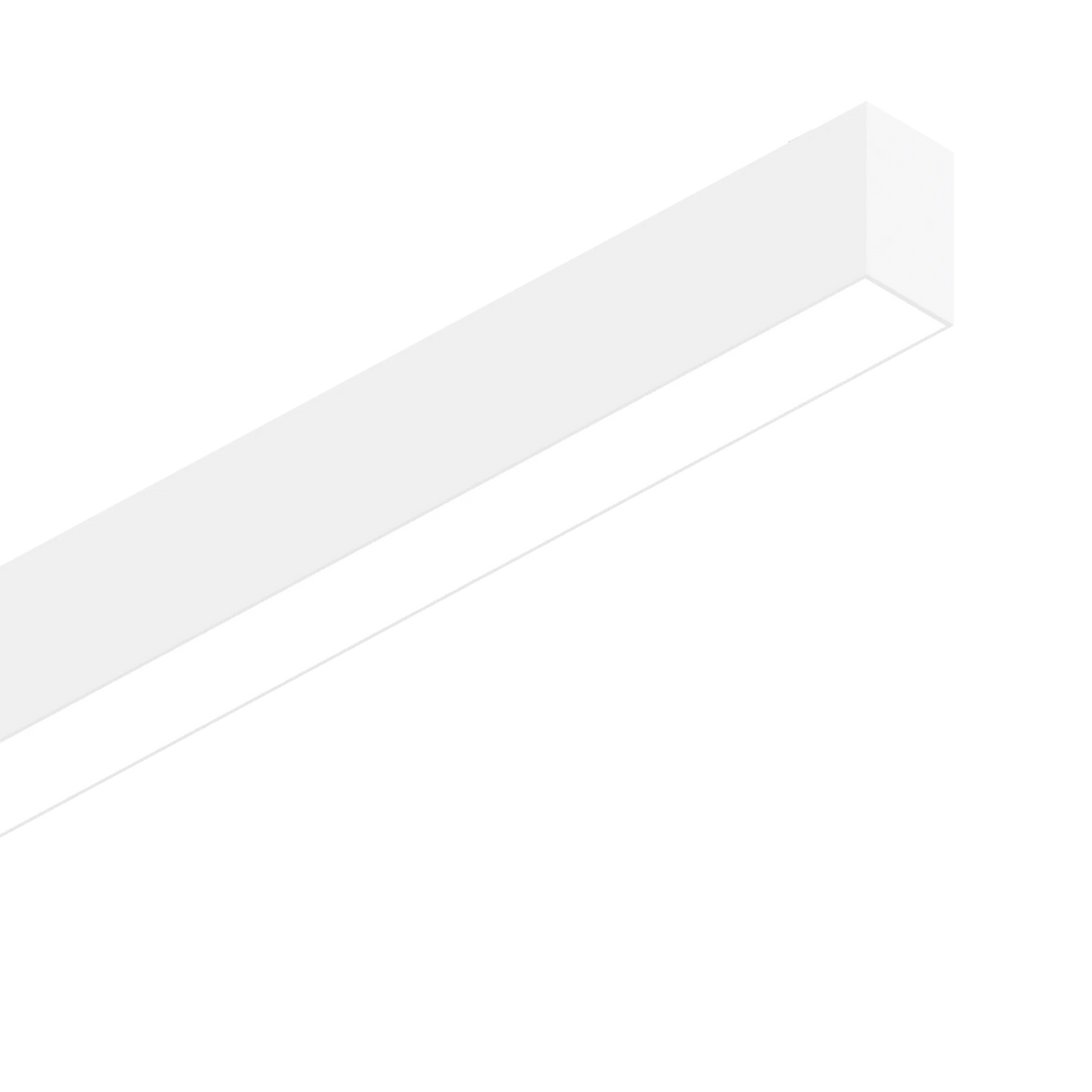 Corp de iluminat liniar Ideal Lux Fluo Wide 1200 3000K, alb, 192437
