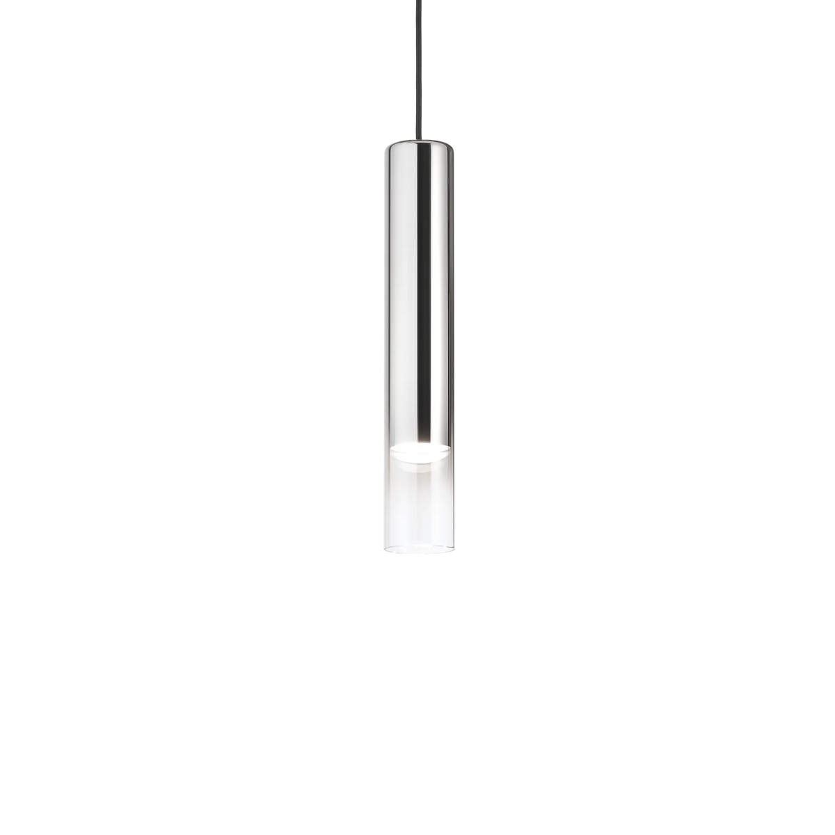 Pendul Ideal Lux Look SP1, transparent, Ø6 cm, 194806
