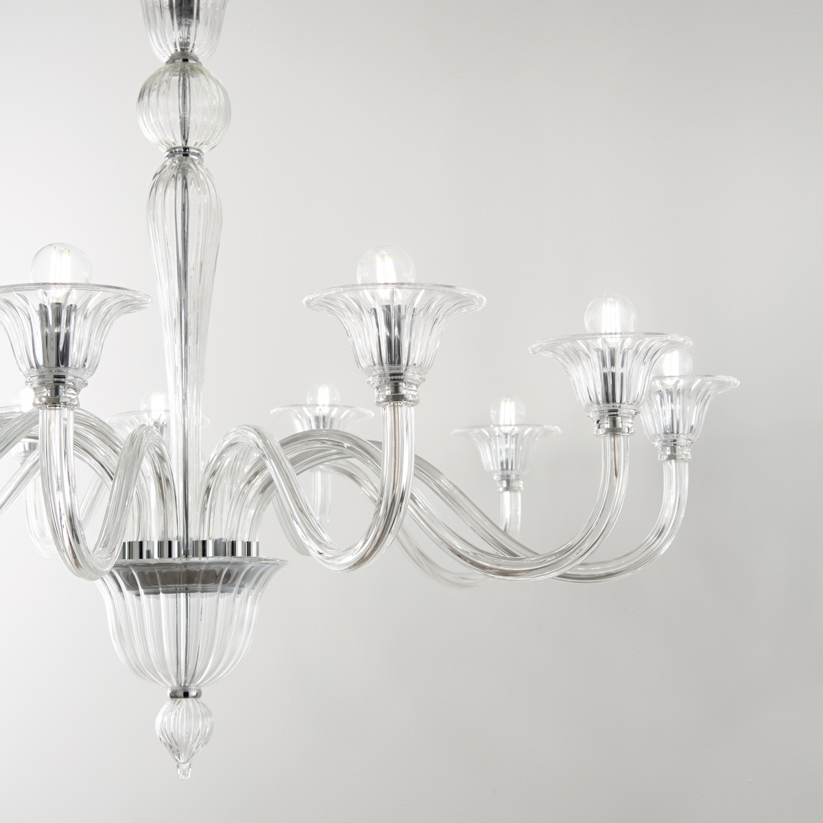 Lustră Ideal Lux Brigitta SP12, chihlimbar, 199405