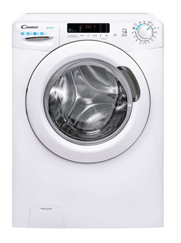 Mașină de spălat rufe Candy CS 1482DE/1-S, 8 kg, 1400 rpm, albă