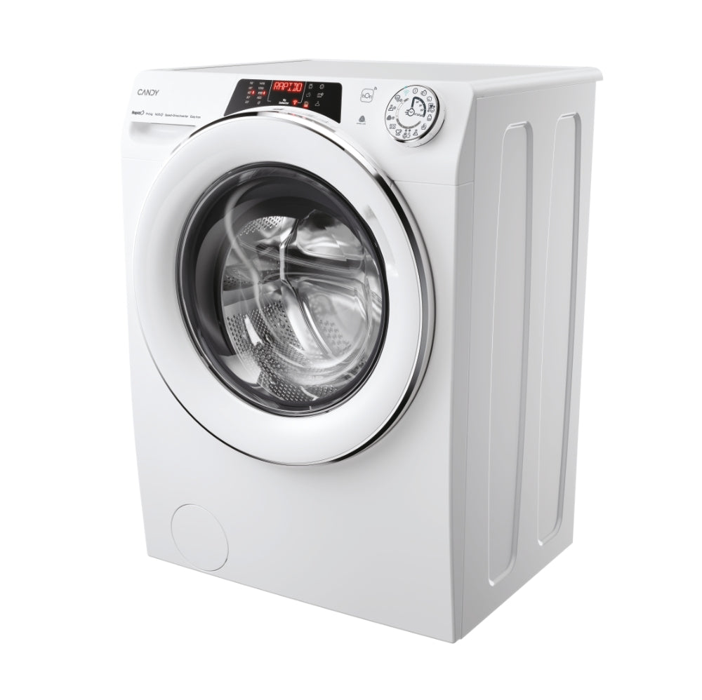 Mașină de spălat rufe cu uscător Candy ROW4966DWMCT/1-S, 6 kg / 6 kg, 1400 rpm, albă