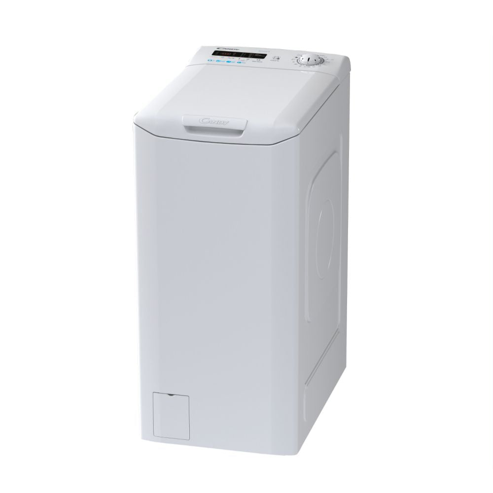 Mașină de spălat rufe cu încărcare verticală Candy CSTG282D2/1-S, 8 kg, 1200 rpm, albă