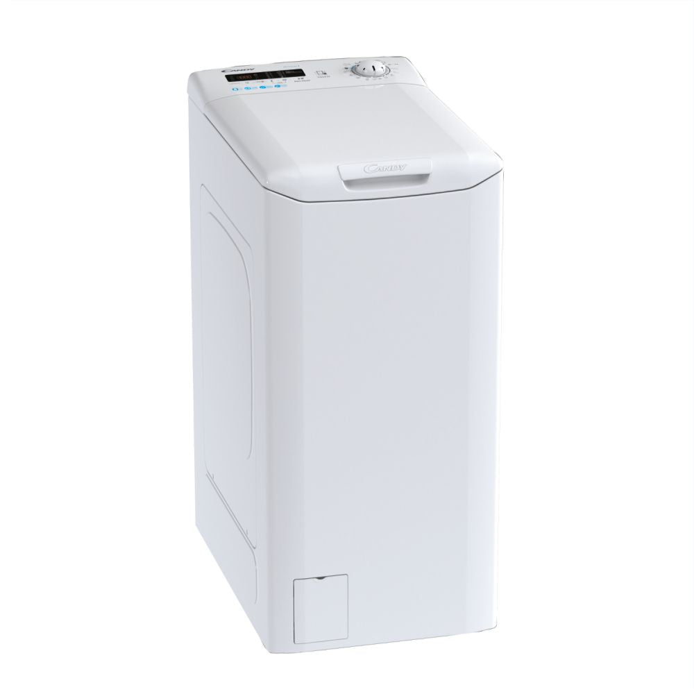 Mașină de spălat rufe cu încărcare verticală Candy CSTG282D2/1-S, 8 kg, 1200 rpm, albă
