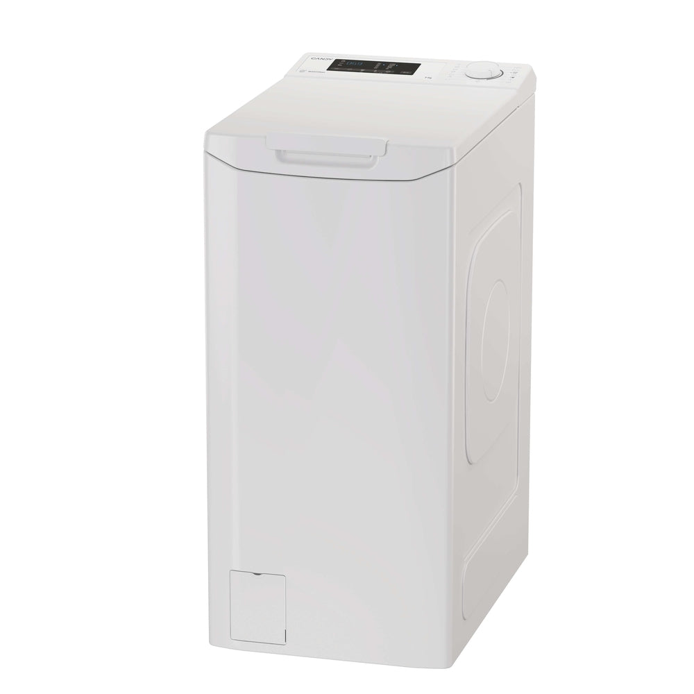 Mașină de spălat rufe cu încărcare verticală Candy TCA273D3-S, 7 kg, 1200 rpm, albă