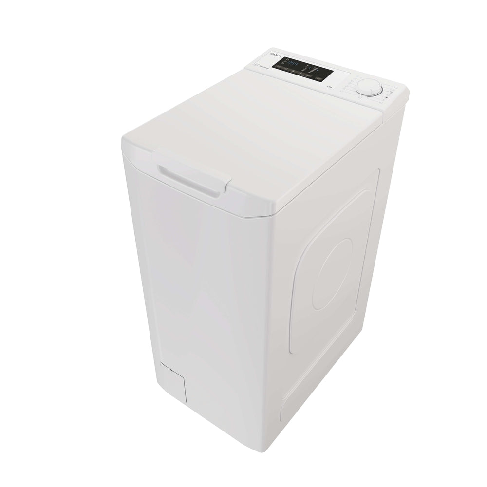 Mașină de spălat rufe cu încărcare verticală Candy TCA273D3-S, 7 kg, 1200 rpm, albă