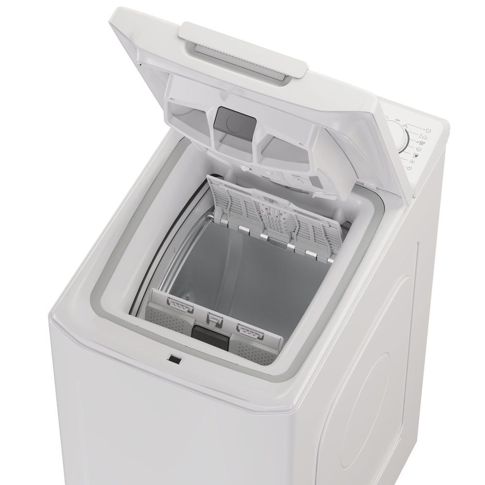 Mașină de spălat rufe cu încărcare verticală Candy TCA273D3-S, 7 kg, 1200 rpm, albă