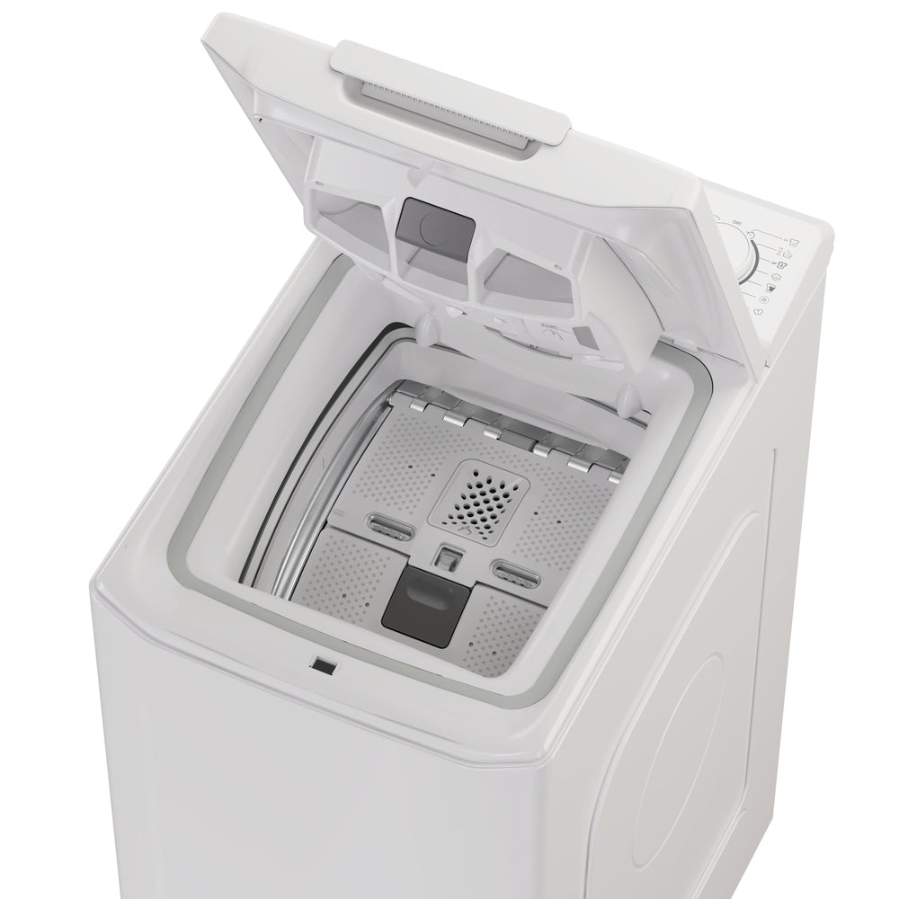 Mașină de spălat rufe cu încărcare verticală Candy TCA273D3-S, 7 kg, 1200 rpm, albă