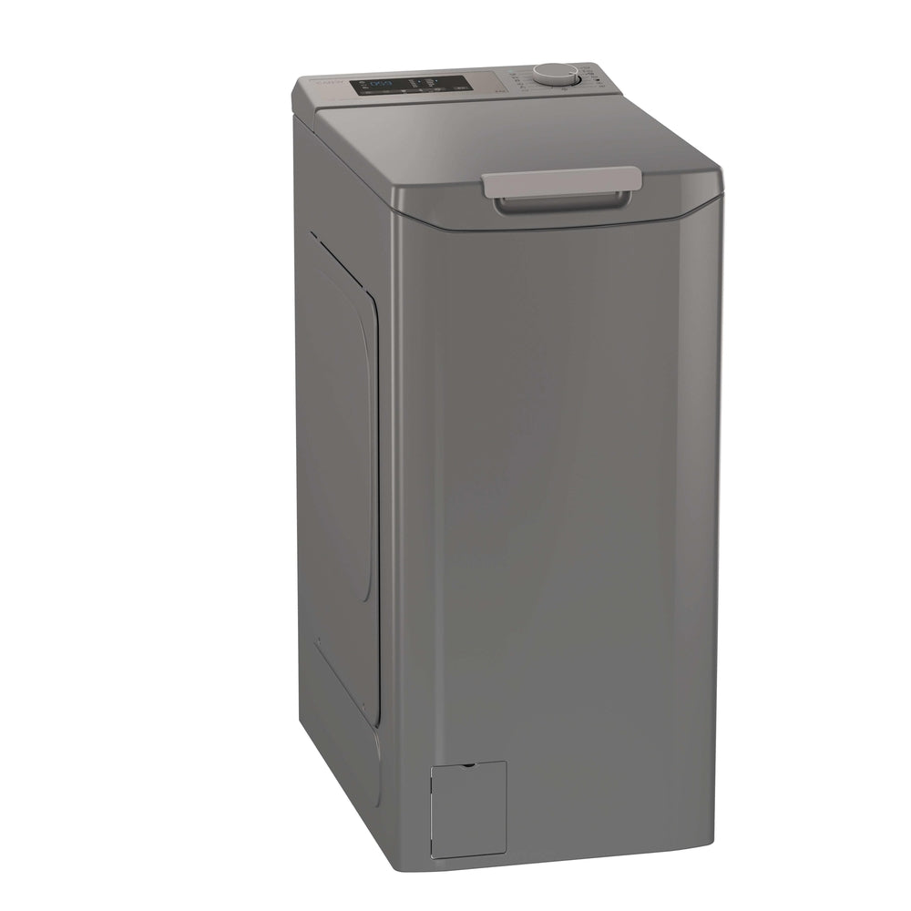 Mașină de spălat rufe cu încărcare verticală Candy TCA283DR2-S, 8 kg, 1200 rpm, antracit