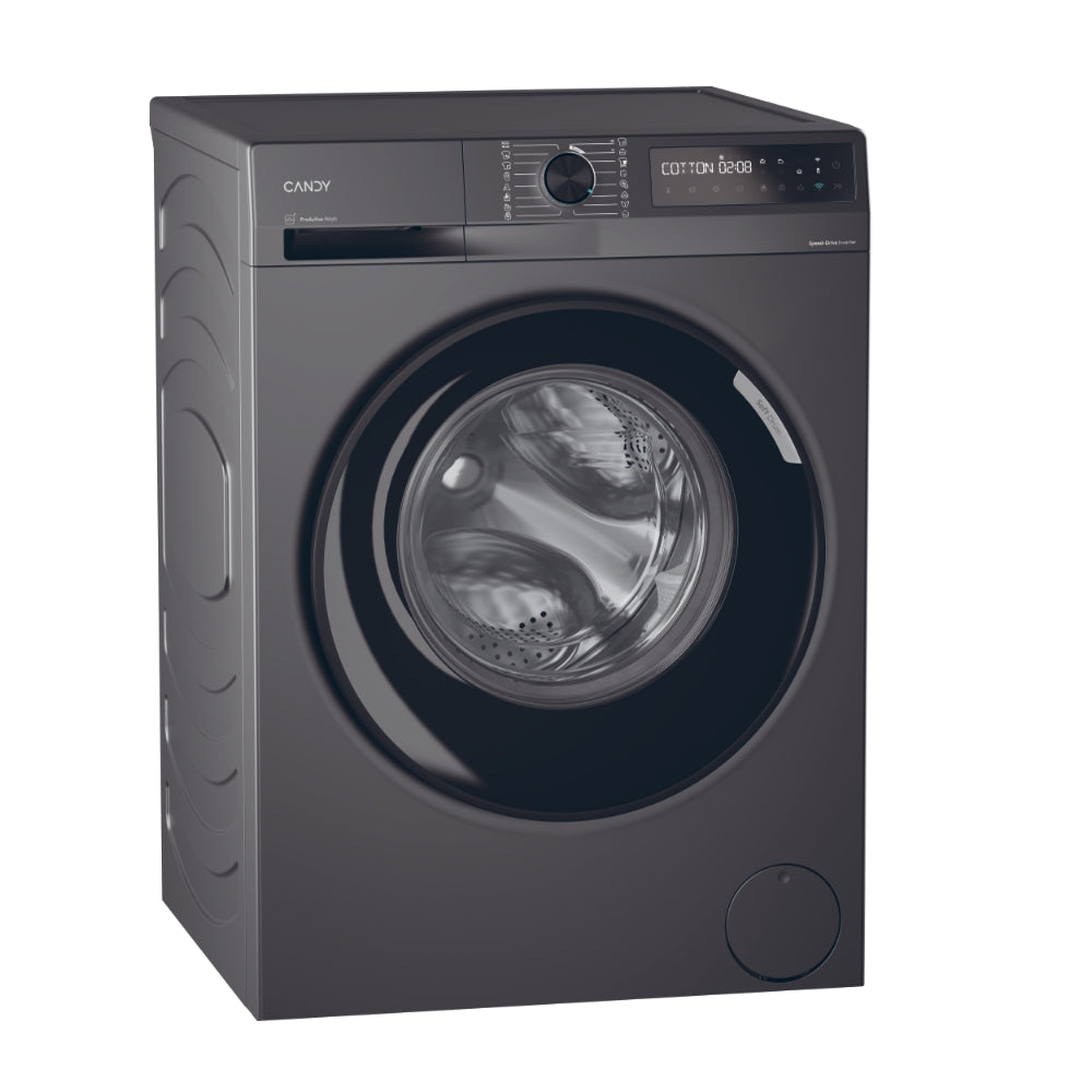 Mașină de spălat rufe Candy BR 48B6G-S, 8 kg, 1400 rpm, neagră