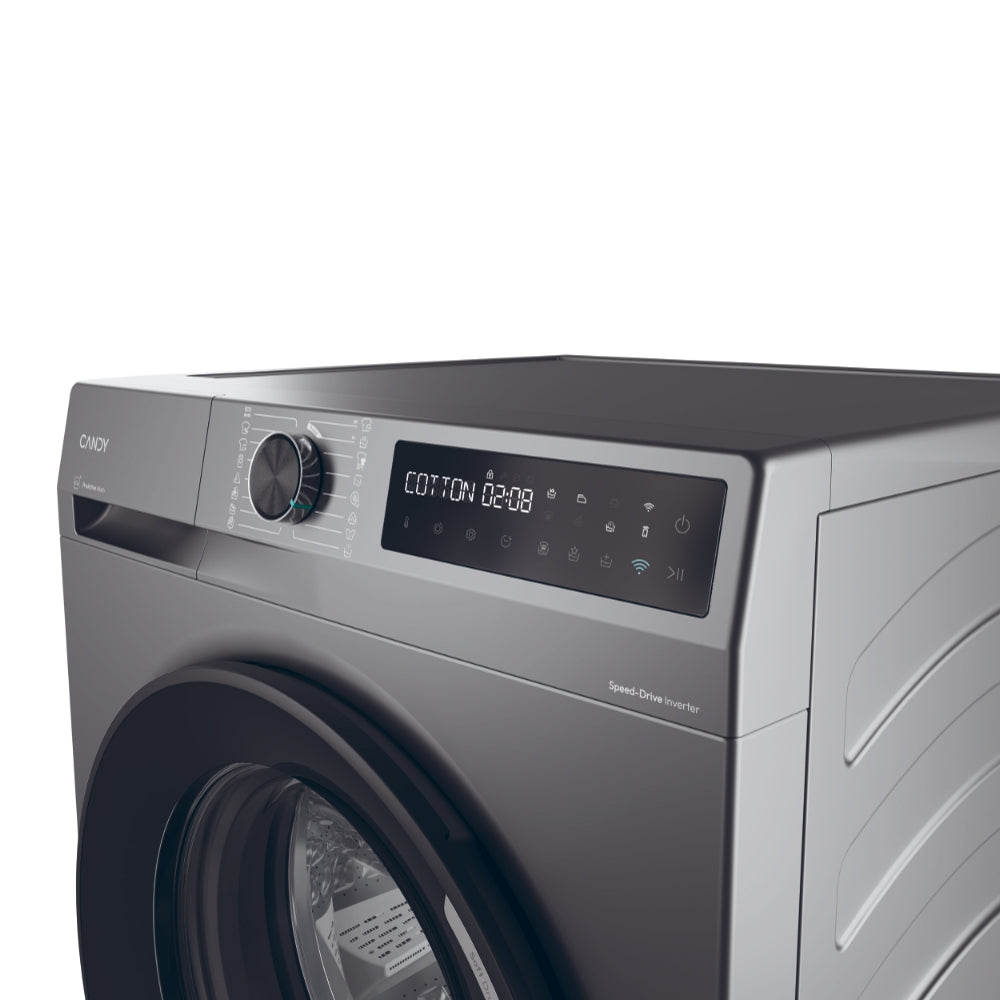 Mașină de spălat rufe Candy BR 48B6G-S, 8 kg, 1400 rpm, neagră