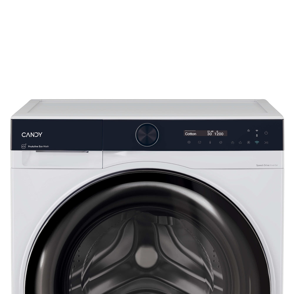 Mașină de spălat rufe cu uscător Candy BWS 6106B8-S, 6 kg / 6 kg, 1600 rpm, neagră