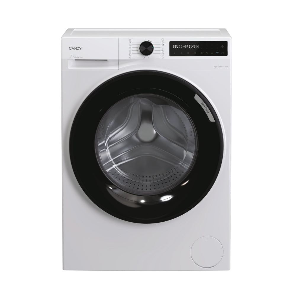 Mașină de spălat rufe Candy BR 412BL8-S, 12 kg, 1400 rpm, albă