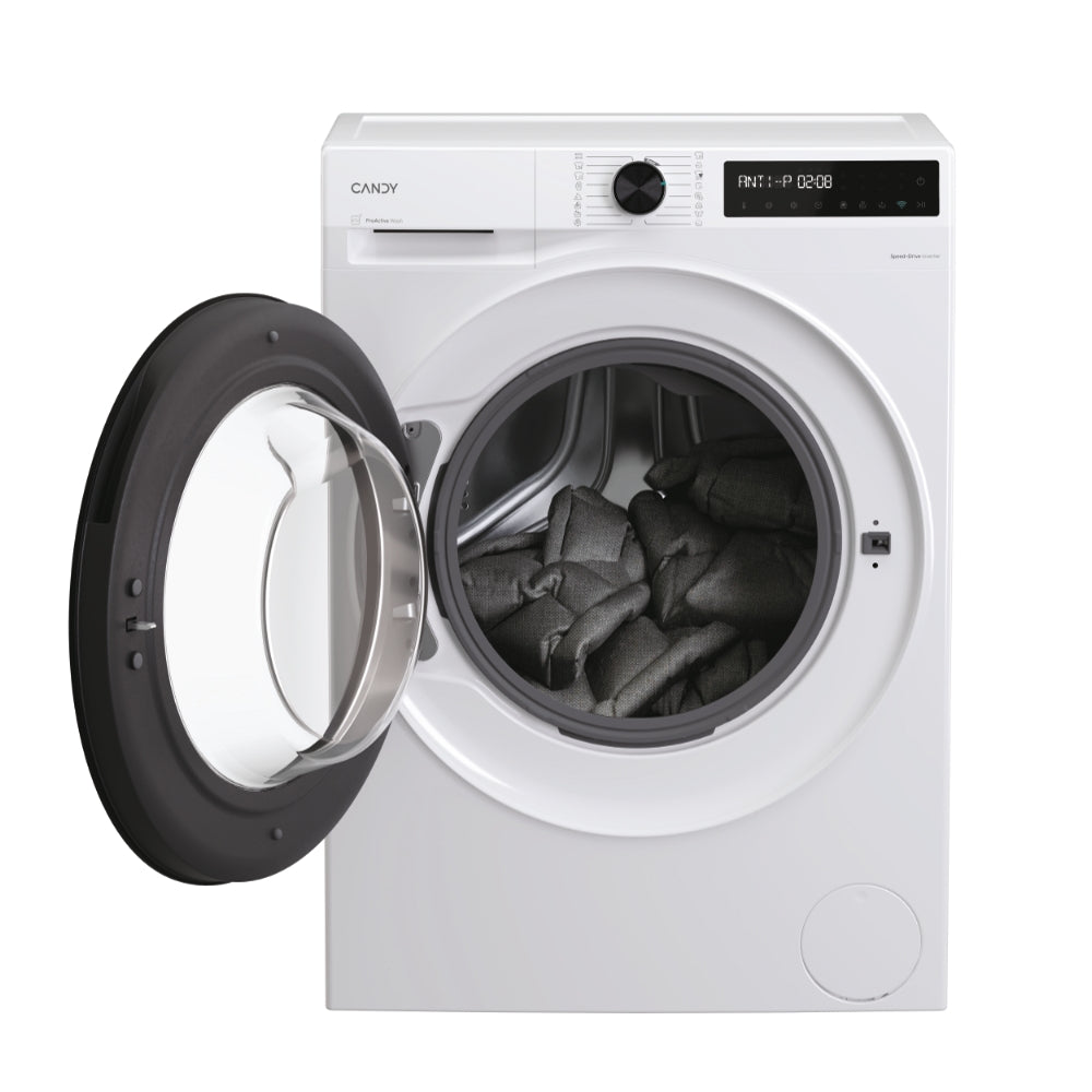 Mașină de spălat rufe Candy BR 412BL8-S, 12 kg, 1400 rpm, albă