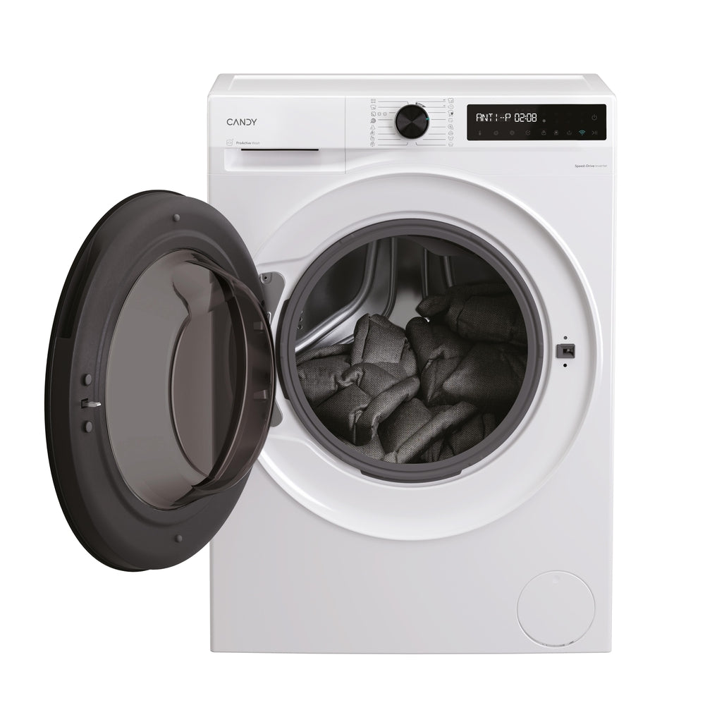 Mașină de spălat rufe cu uscător Candy BWR 4138BL8-S, 8 kg / 8 kg, 1400 rpm, neagră