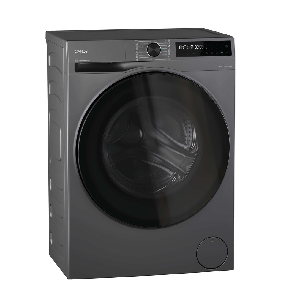 Mașină de spălat rufe cu uscător Candy BWR 485SBL6G-S, 5 kg / 5 kg, 1400 rpm, neagră