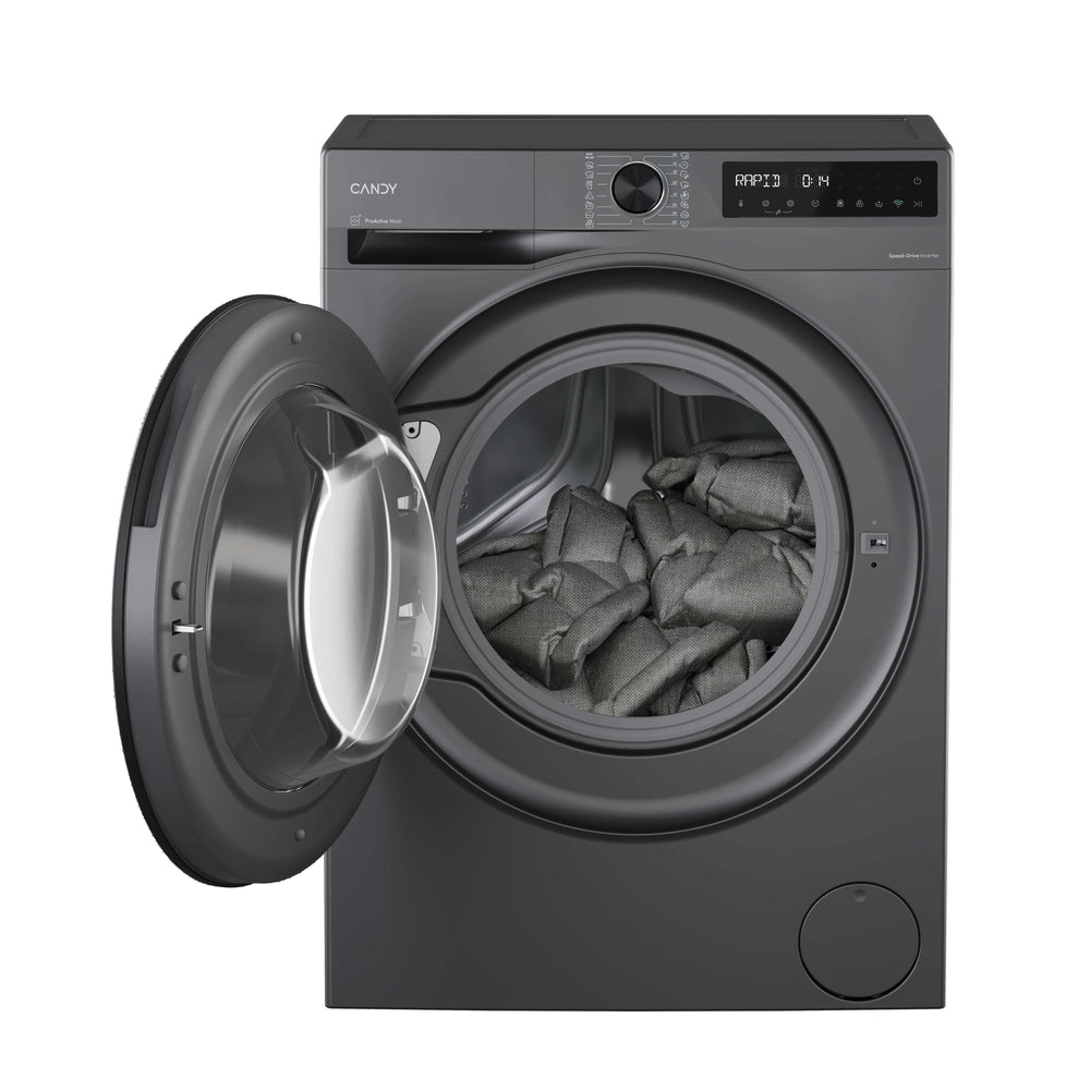 Mașină de spălat rufe Candy BP 49SBL8G-S, 9 kg, 1400 rpm, gri