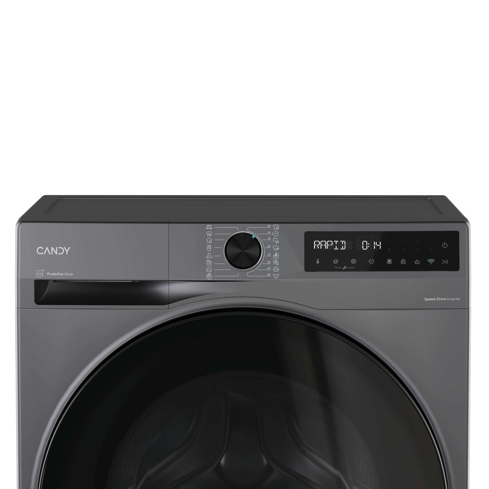 Mașină de spălat rufe Candy BP 49SBL8G-S, 9 kg, 1400 rpm, gri