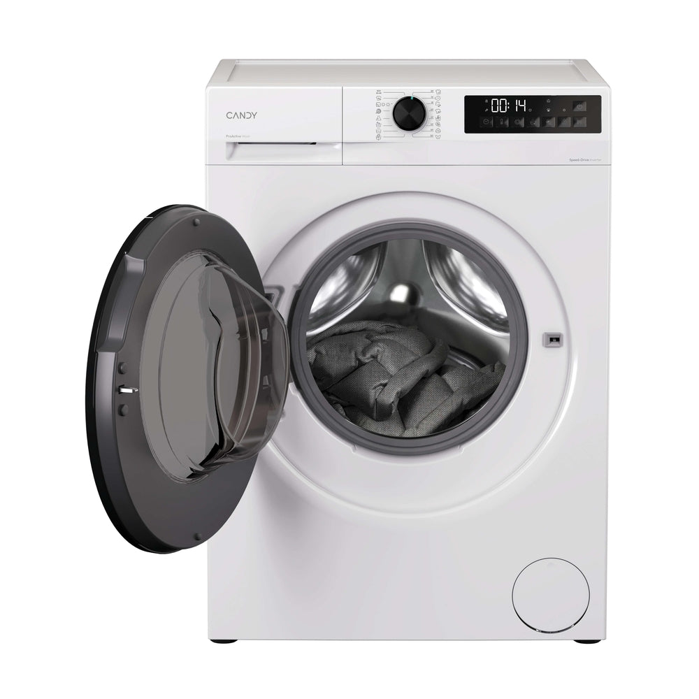 Mașină de spălat rufe cu uscător Candy GWD 4106B8-S, 6 kg / 6 kg, 1400 rpm, neagră
