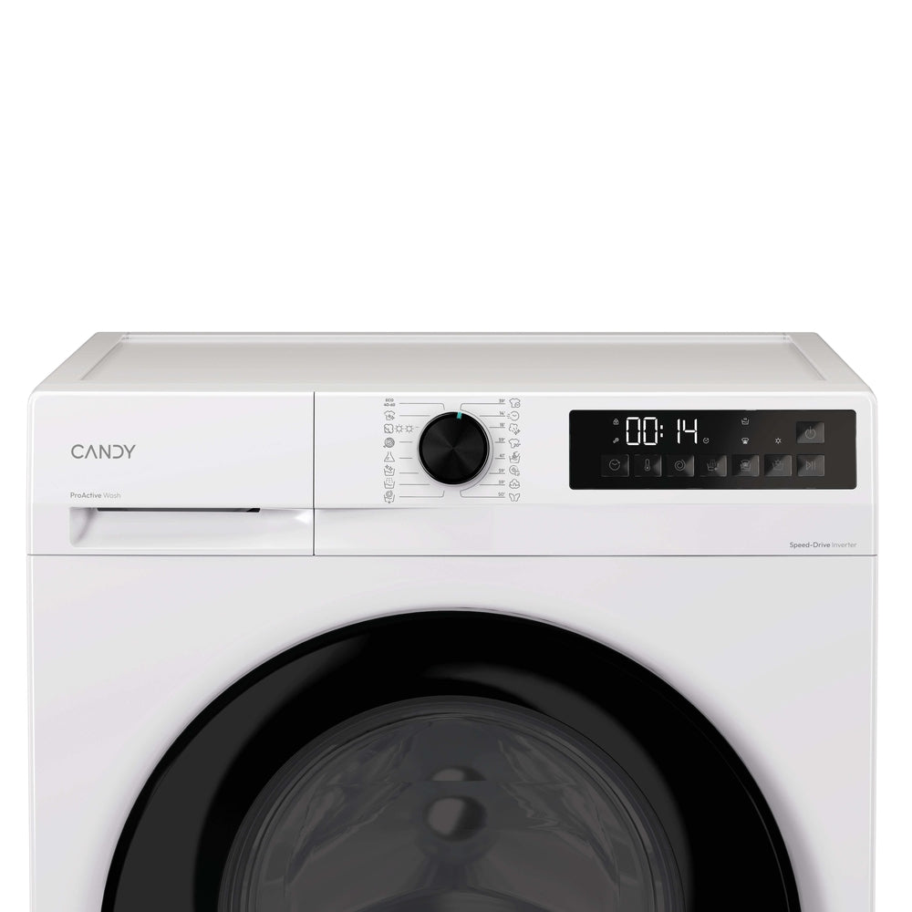 Mașină de spălat rufe cu uscător Candy GWD 4106B8-S, 6 kg / 6 kg, 1400 rpm, neagră